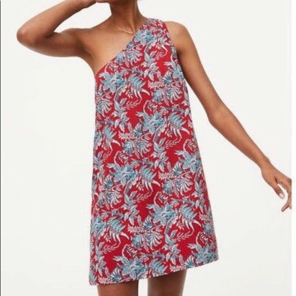 Loft one Shoulder Dress